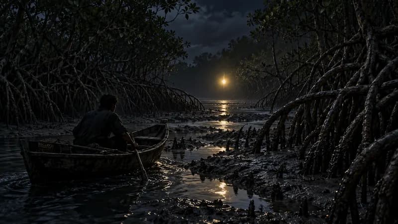 Aleya — traditional story or legend — Aleya, habitat, Bengal — primarily the Sundarbans mangrove delta, and tidal marshes of southern West Bengal and Bangladesh
