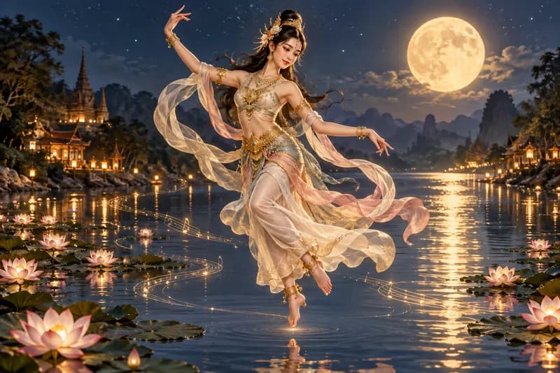 Apsara — appearance and visual symbolism — Apsara, appearance, Indian folklore
