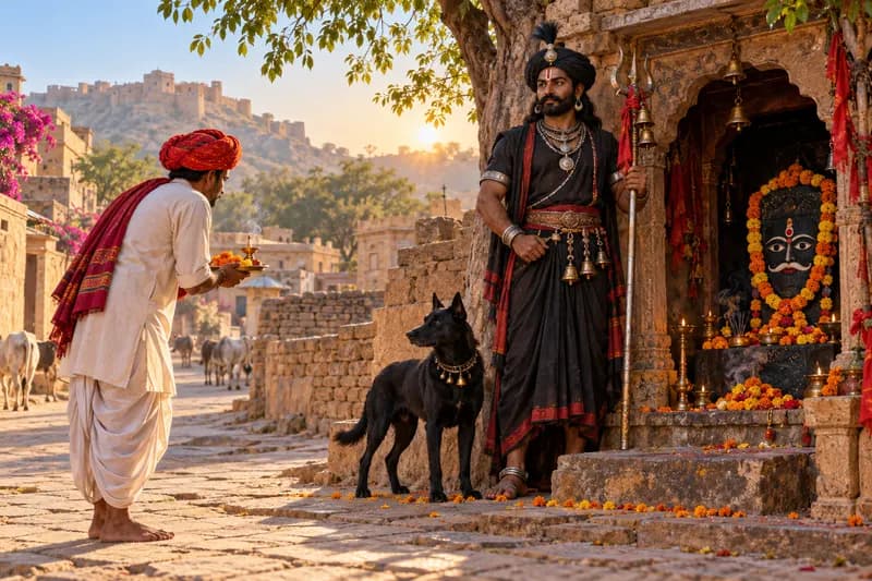 Bheru — origin and regional context — Bheru, Rajasthan; also found across Gujarat, Madhya Pradesh, and Maharashtra in variant forms, origin