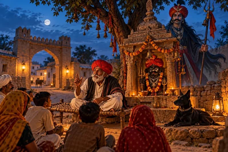 Bheru — protective customs and rituals — Bheru, protection, rituals