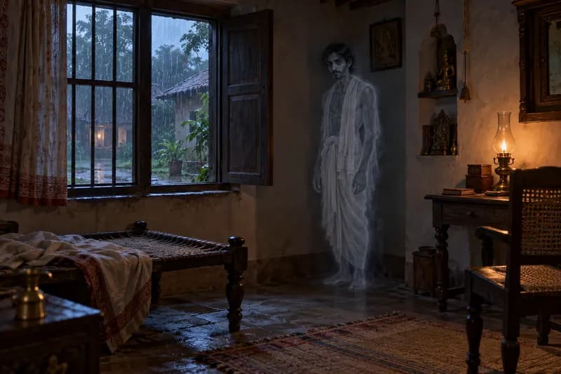 Bhoot — folklore depiction — Bhoot, Pan-India — every state, every language, every village. No region of the subcontinent is without its Bhoot stories., Common Ghost / Restless Spirit