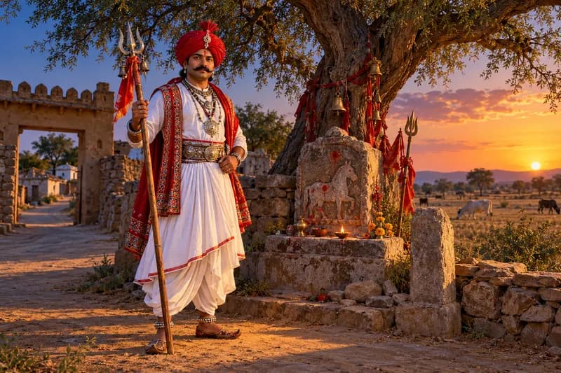Bhoot — local landscape and habitat — Bhoot, folk story, Pan-India — every state, every language, every village. No region of the subcontinent is without its Bhoot stories.