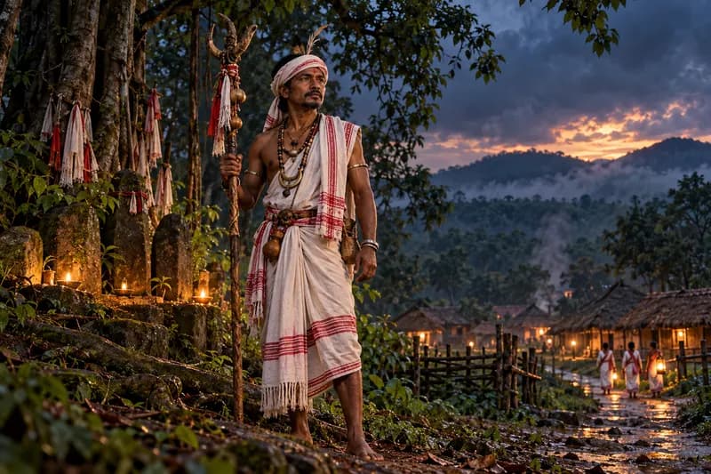 Bir/Beer — appearance and visual symbolism — Bir/Beer, appearance, Indian folklore