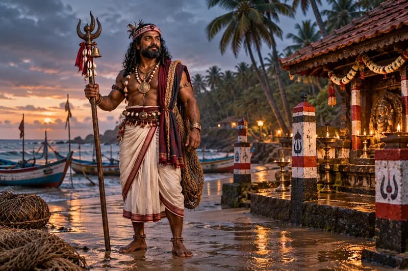 Bobbariya — appearance and visual symbolism — Bobbariya, appearance, Indian folklore