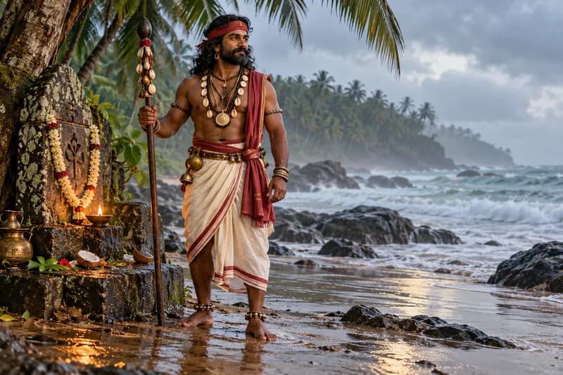 Bobbariya — traditional story or legend — Bobbariya, habitat, Tulu Nadu — coastal Karnataka (Dakshina Kannada, Udupi districts) and parts of northern Kerala