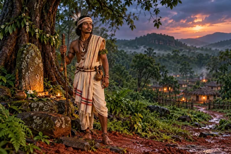 Bonga — origin and regional context — Bonga, Jharkhand, Chhattisgarh, Odisha, West Bengal — Santhal Parganas, Chota Nagpur Plateau, and tribal belt regions, origin