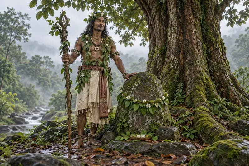 Bonga — appearance and visual symbolism — Bonga, appearance, Indian folklore
