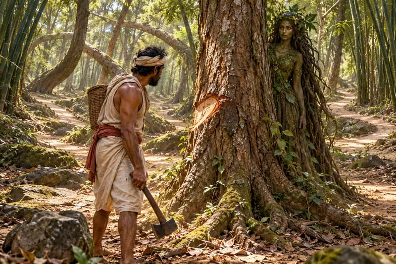 Agwel — local landscape and habitat — Agwel, folk story, Goa; Western Ghats foothills; Konkan hinterland