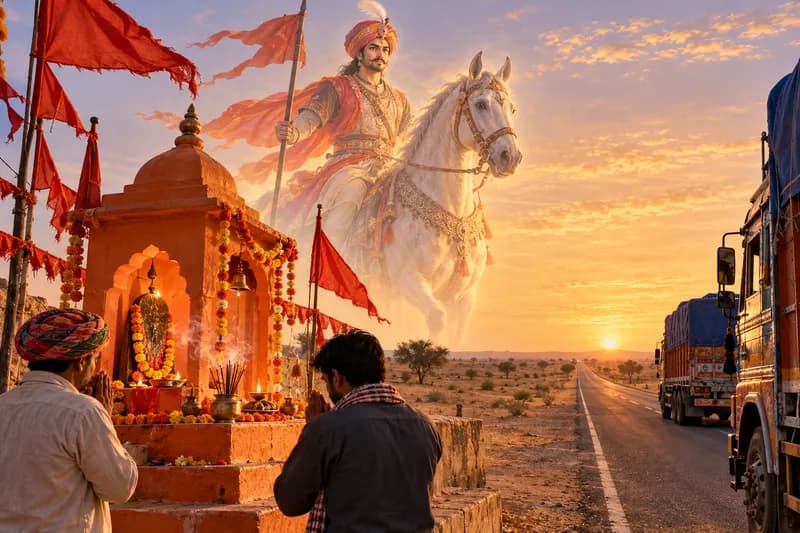 Airi — local landscape and habitat — Airi, folk story, Rajasthan, particularly Marwar (Jodhpur division) and the Thar Desert belt