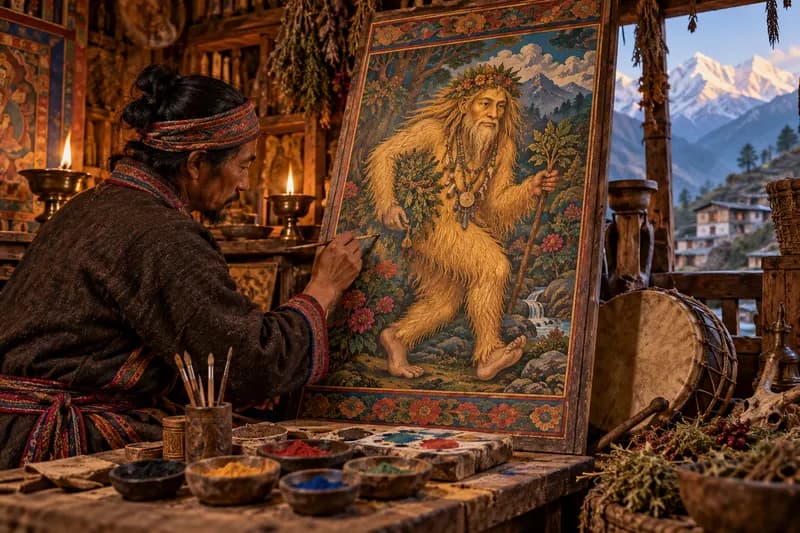 Ban Jhankri — modern interpretation and folklore — Ban Jhankri, modern interpretation, folklore culture
