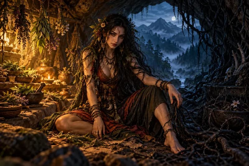 Banjhakrini — abilities and warning signs — Banjhakrini, warning signs, supernatural folklore
