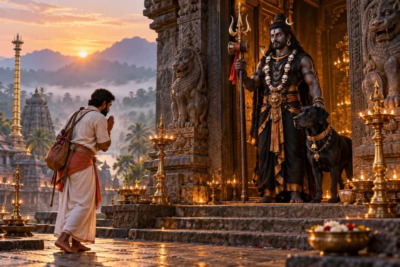 Bhairava Spirit — protective customs and rituals — Bhairava Spirit, protection, rituals