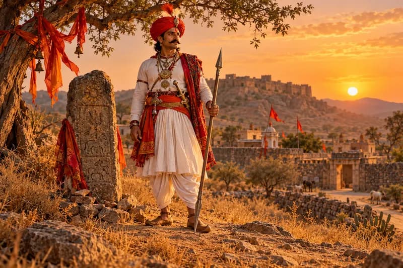Bhomiya — appearance and visual symbolism — Bhomiya, appearance, Indian folklore