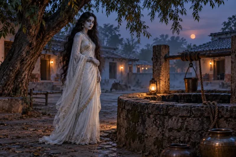 Bhootni — local landscape and habitat — Bhootni, folk story, North India — Uttar Pradesh, Bihar, Madhya Pradesh, Rajasthan, Haryana, Punjab