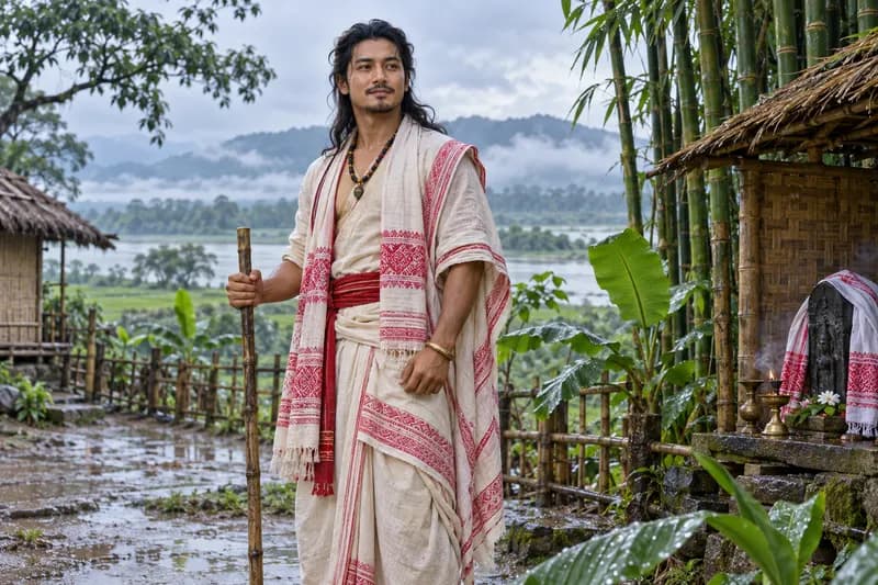 Bira — local landscape and habitat — Bira, folk story, Assam and Northeast India; strongest in rural Assamese communities of the Brahmaputra valley