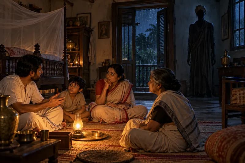 Boba Jinn — traditional story or legend — Boba Jinn, habitat, Bengal (West Bengal, Bangladesh); Muslim-majority villages across the Bengal delta